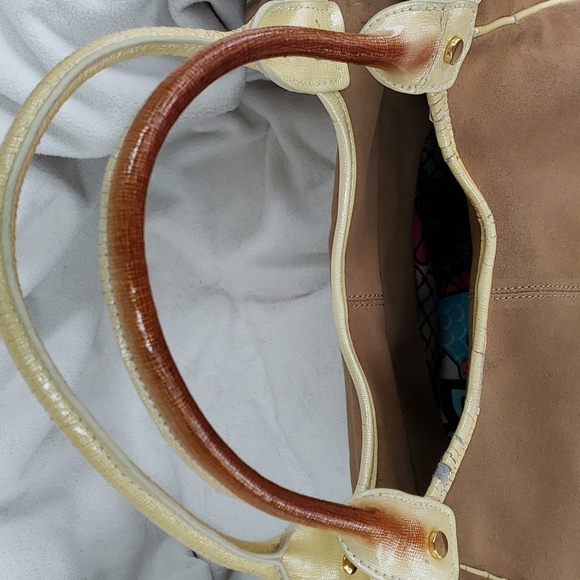 Lilly Pulitzer purse suede - Picture 2 of 9